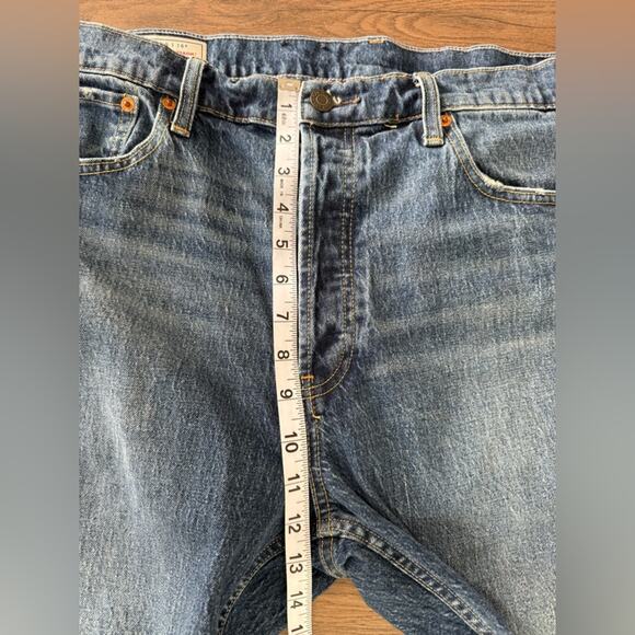 Gap Cheeky Straight High Rise Jean Raw Hem Button Fly Size 33/16 Regular - Picture 10 of 11
